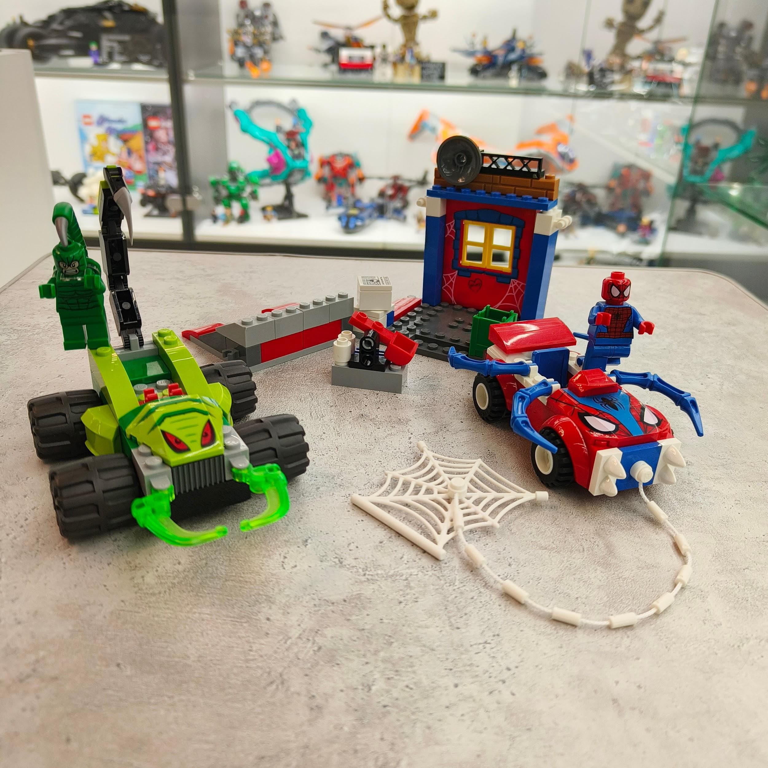 LEGO 10754 Spider-Man vs. Scorpion Street Showdown