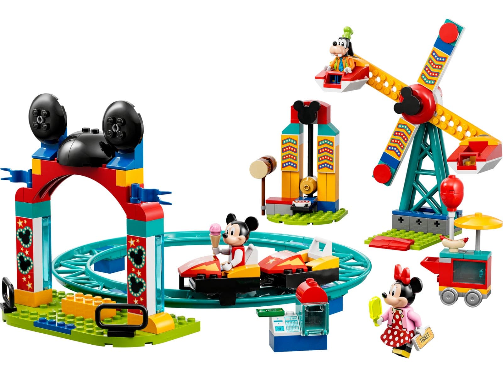 LEGO 10778 Mickey, Minnie and Goofy's Fairground Fun