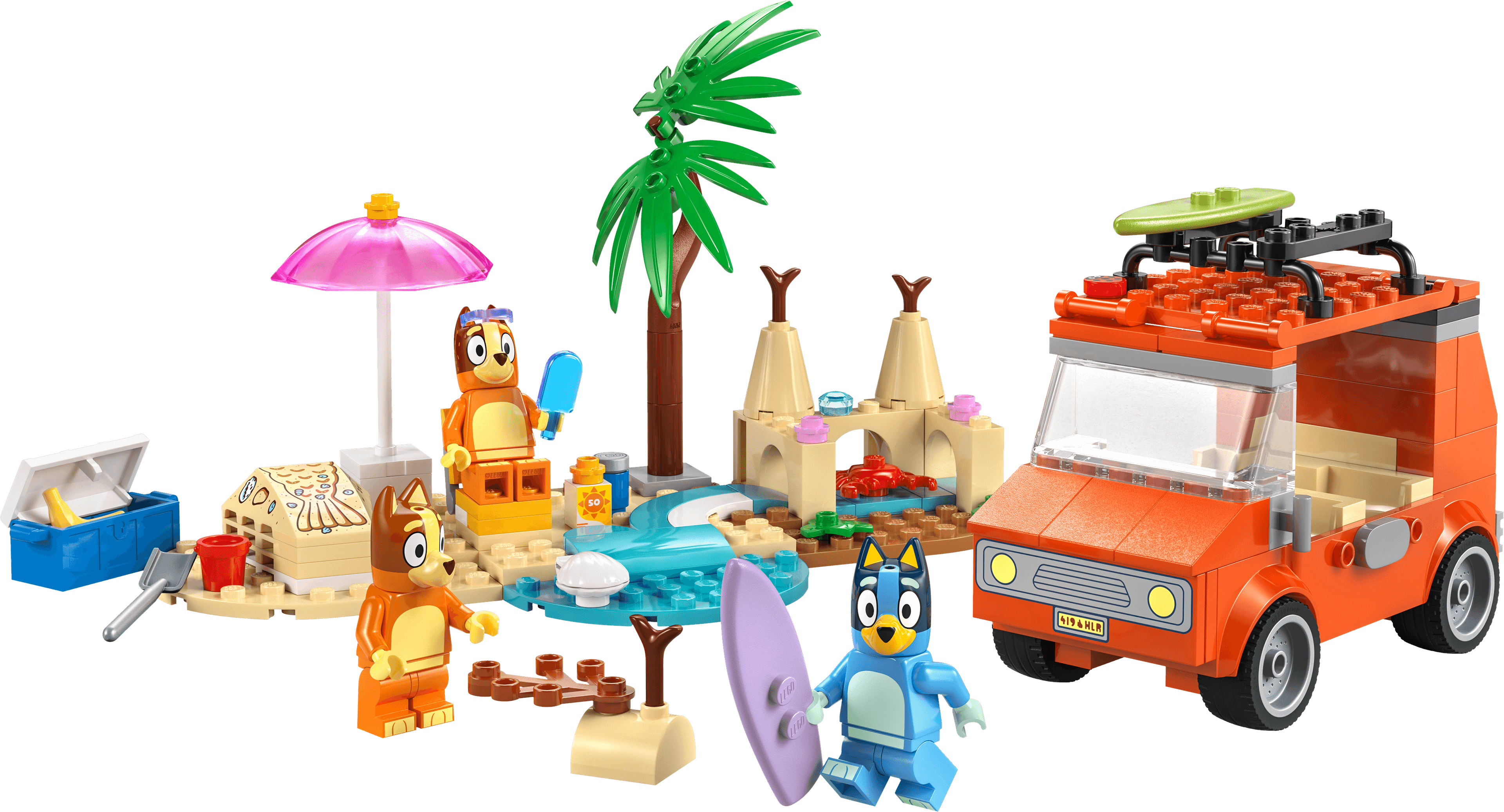 LEGO 11202 Bluey's Beach & Family Car Trip