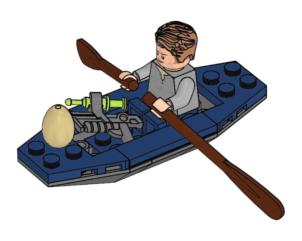 LEGO 122007 Owen in canoe