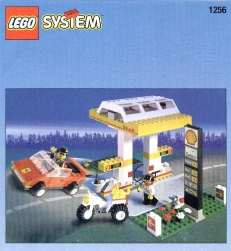 LEGO 1256 Shell Service Station