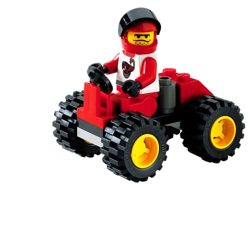 LEGO 1273 Red Four Wheel Driver