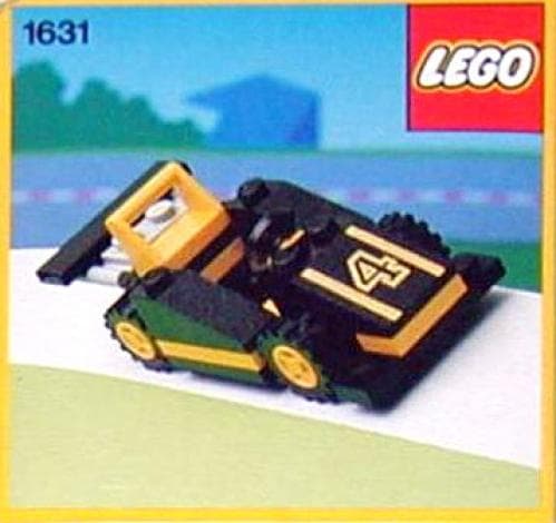 LEGO 1631 Black Race Car