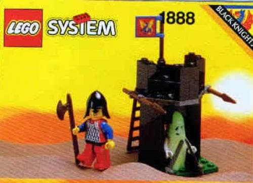 LEGO 1888 Black Knights Guardshack