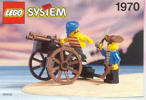 LEGO 1970 Pirates Gun Cart