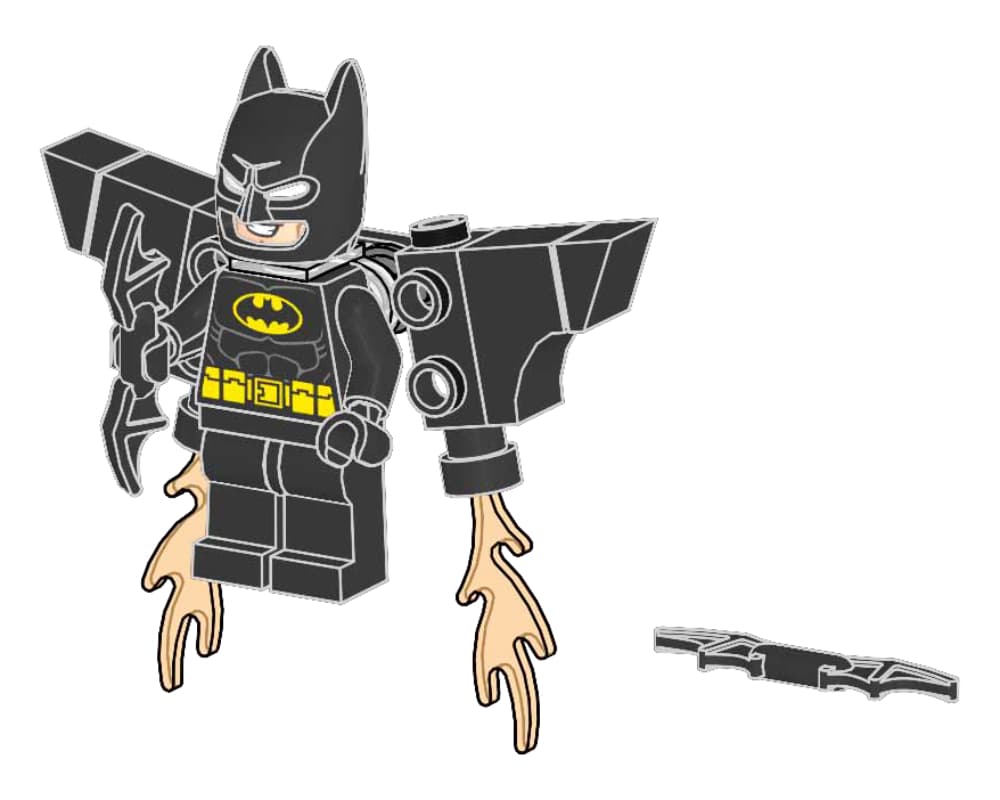 LEGO 212402 Batman with Jetpack