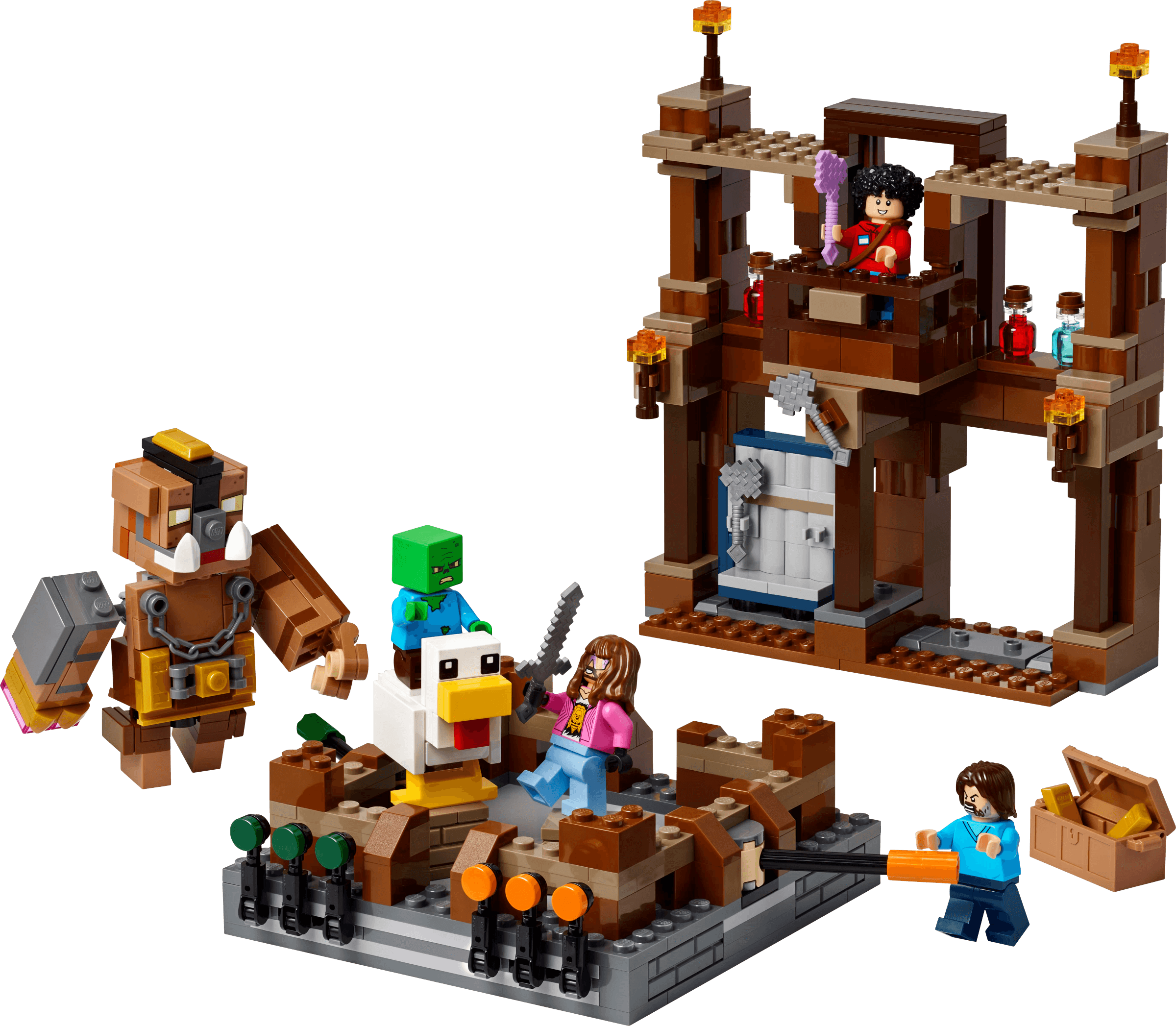 LEGO 21272 Woodland Mansion Fighting Ring