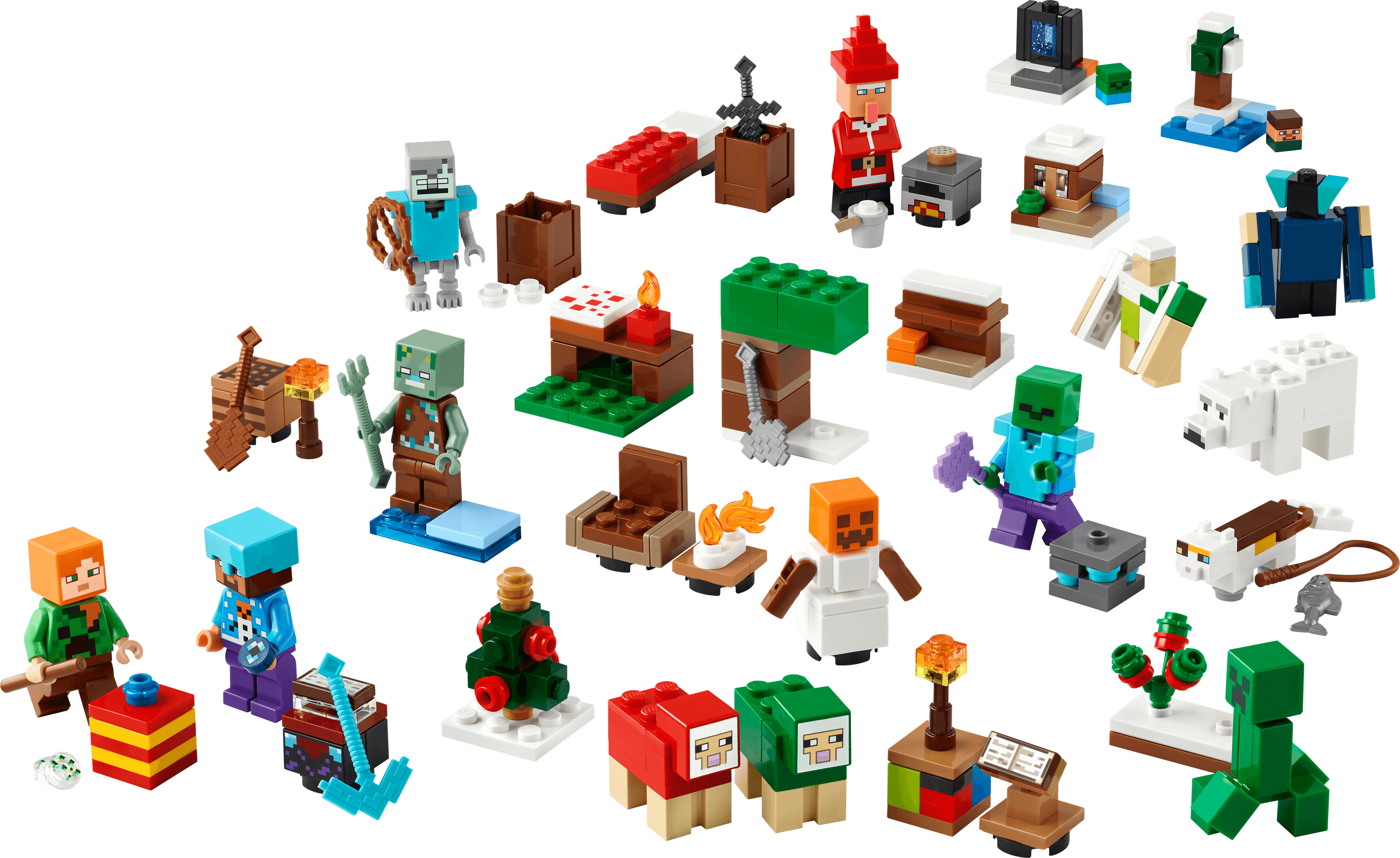 LEGO 21280 LEGO Minecraft Advent Calendar 2025