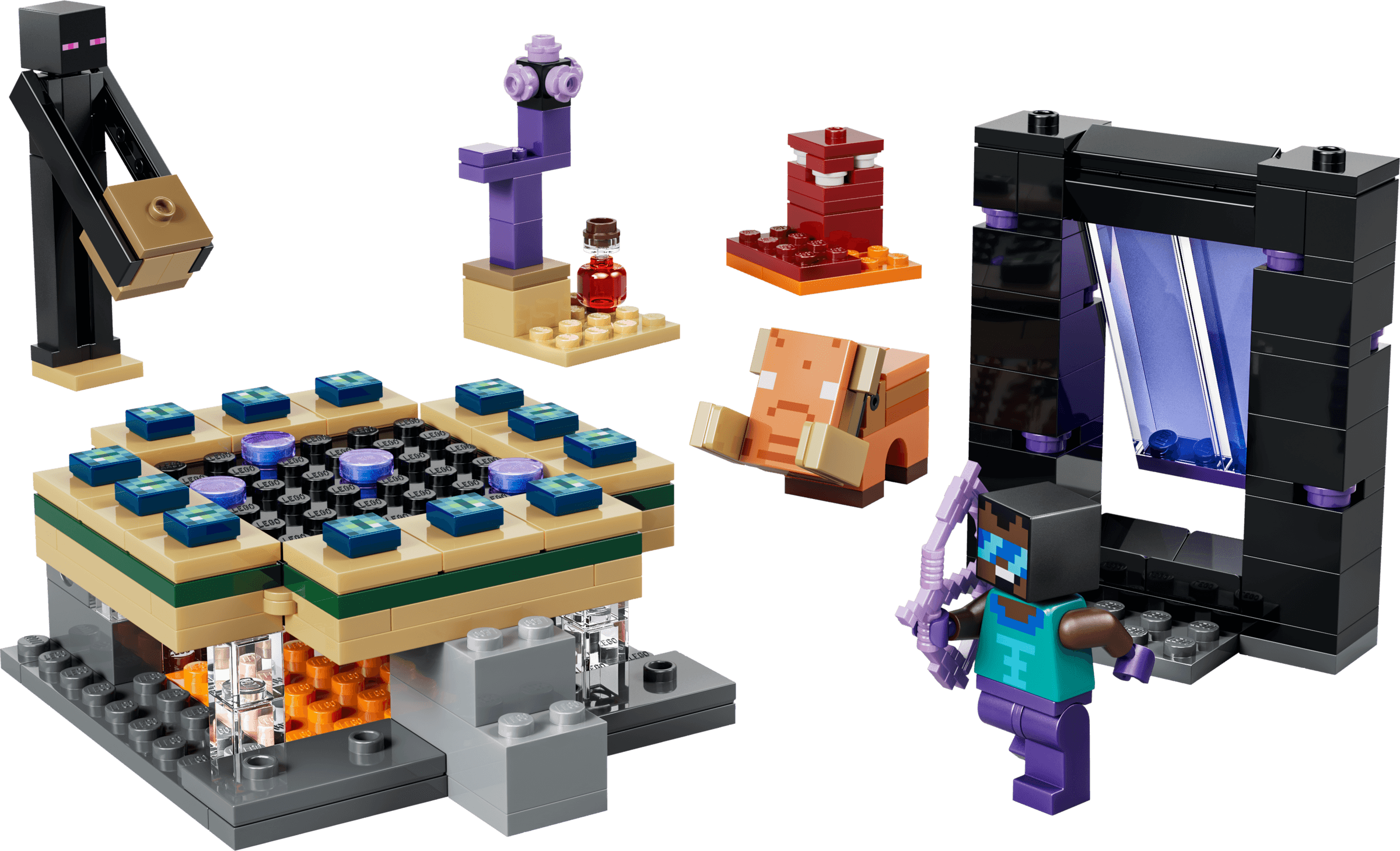LEGO 21584 Nether & End Portal Journey