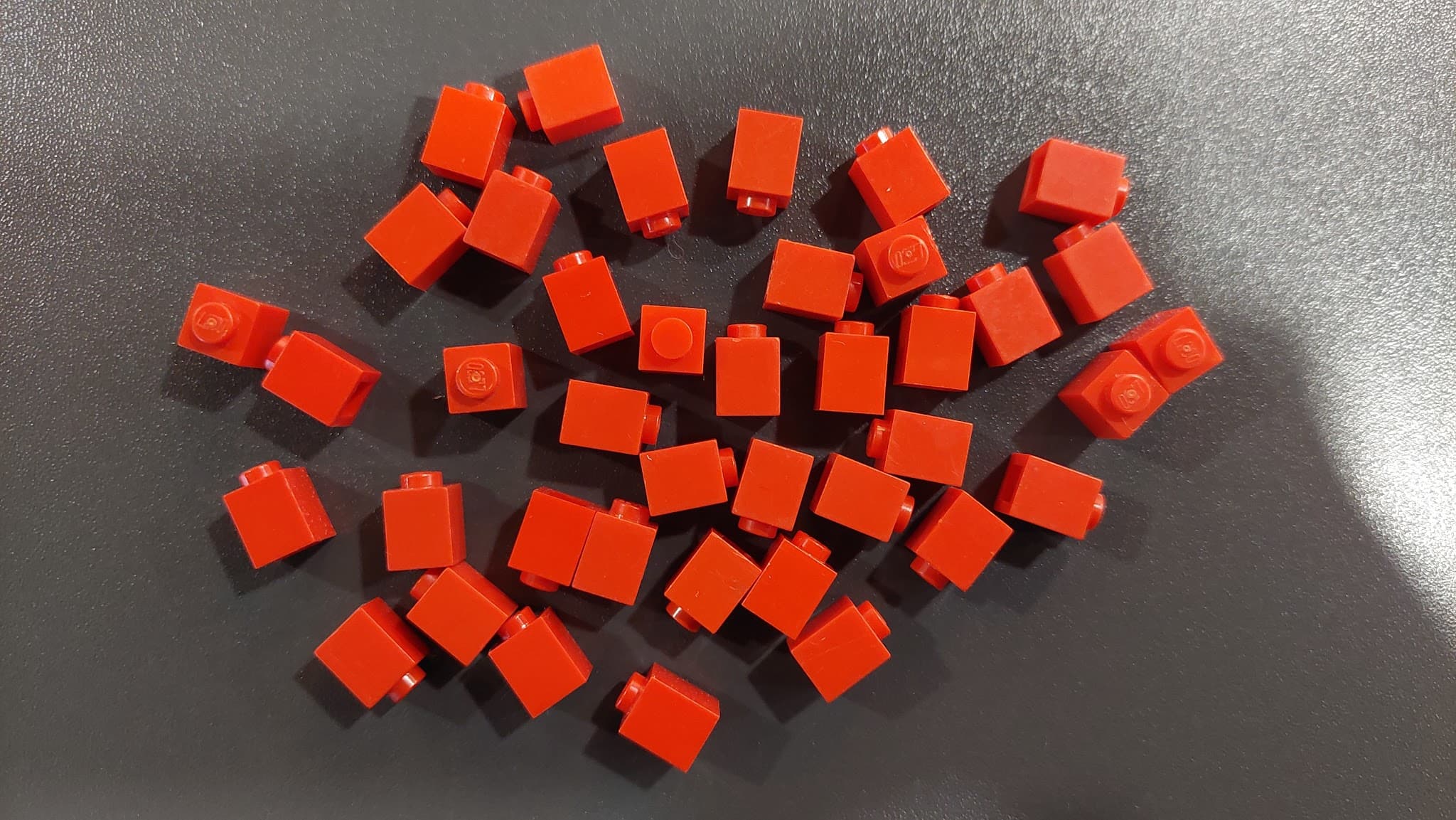 LEGO 222-3 1 x 1 Bricks