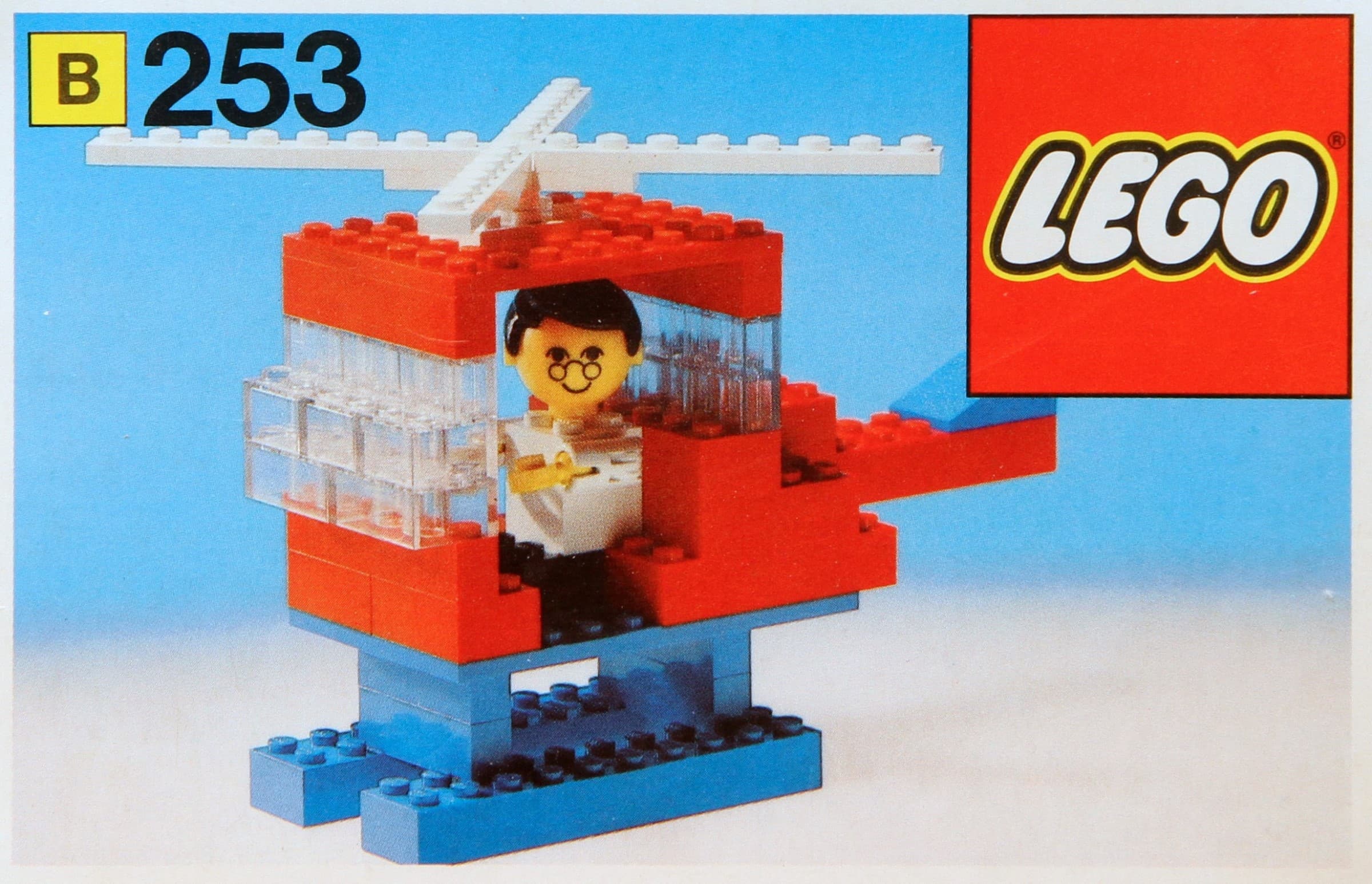 LEGO 253-2 Helicopter and Pilot