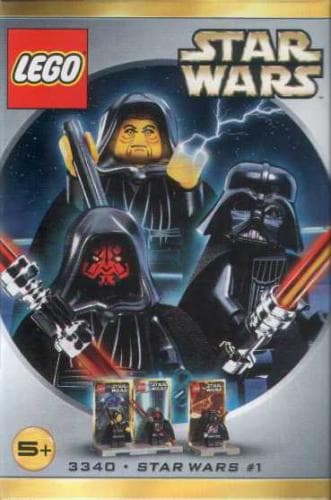 LEGO 3340 Star Wars #1 - Emperor Palpatine, Darth Maul and Darth Vader