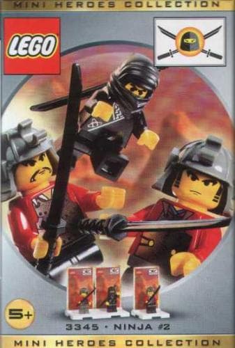LEGO 3345 Three Minifig Pack - Ninja #2