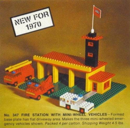 LEGO 347 Fire Station