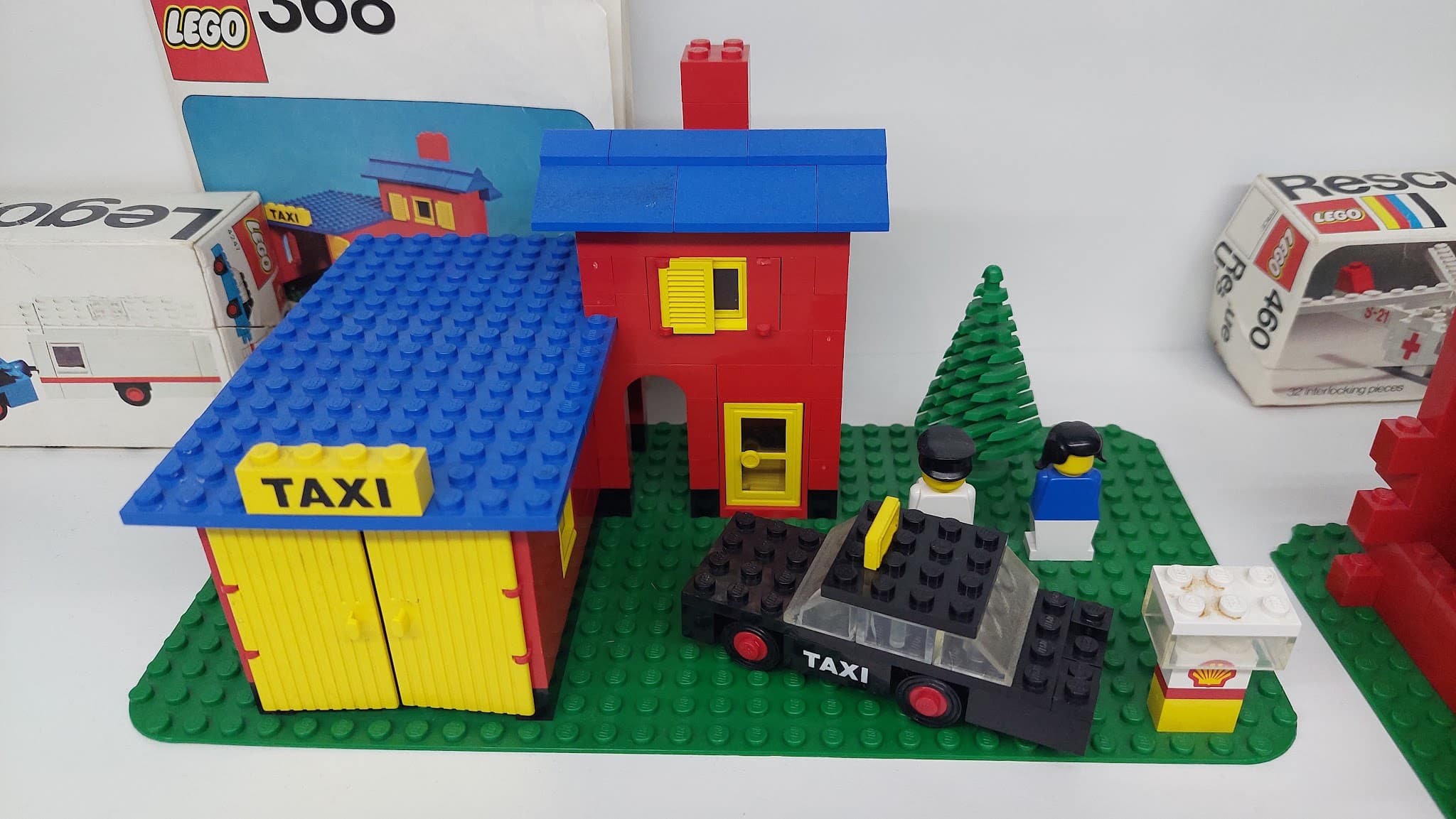 LEGO 368-1 Taxi Garage