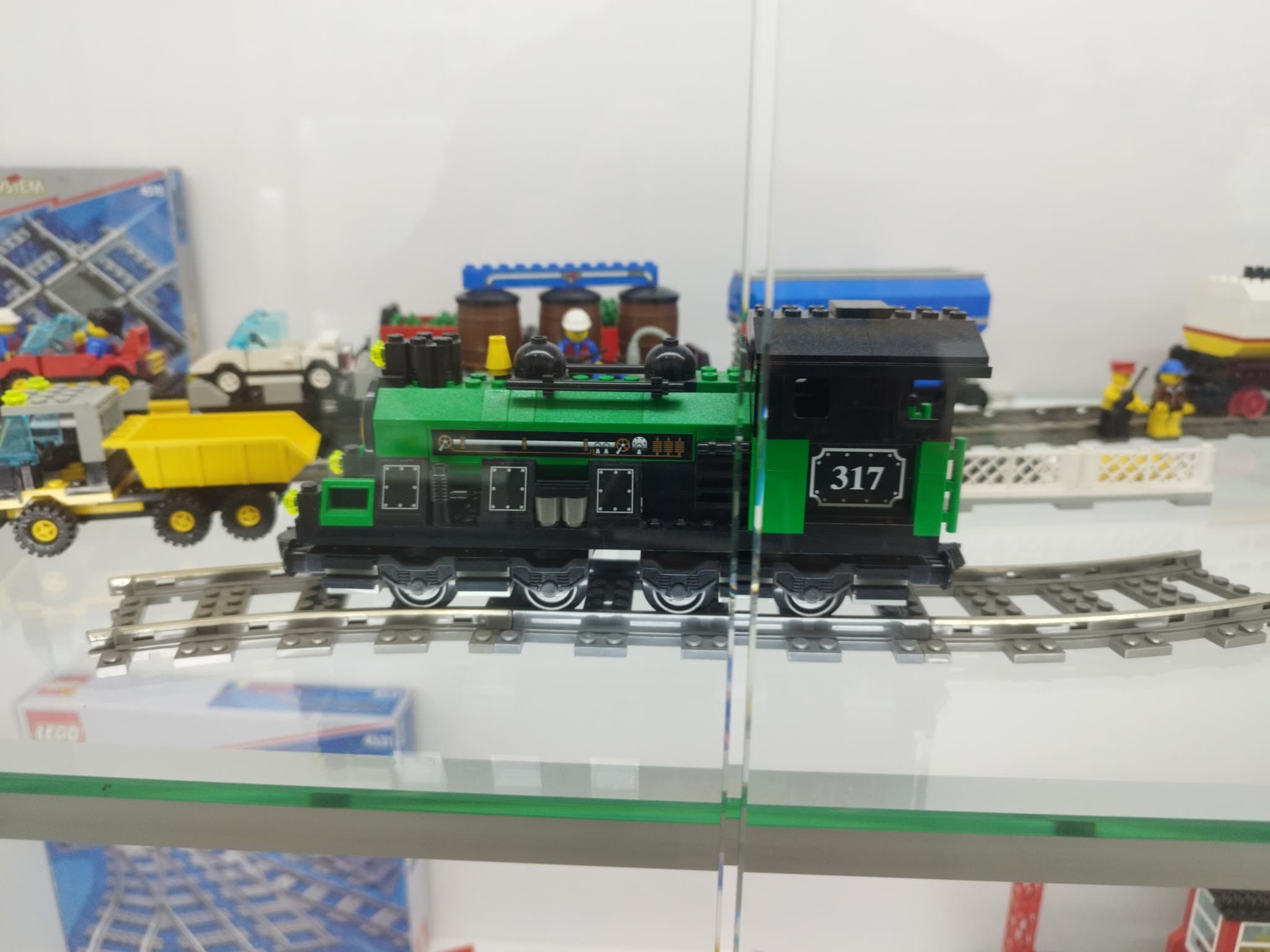 LEGO 3744 Locomotive Green Bricks