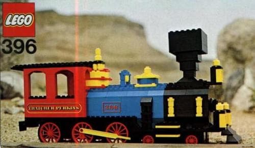 LEGO 396 Thatcher Perkins Locomotive