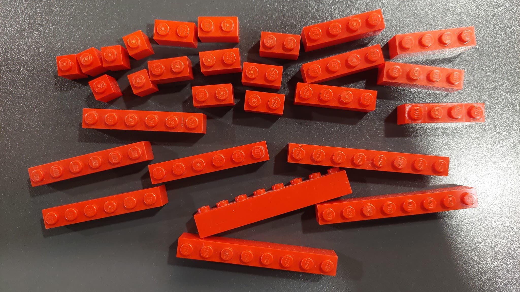 LEGO 422-1 1 x 1, 1 x 2, 1 x 4, 1 x 6, 1 x 8 Bricks