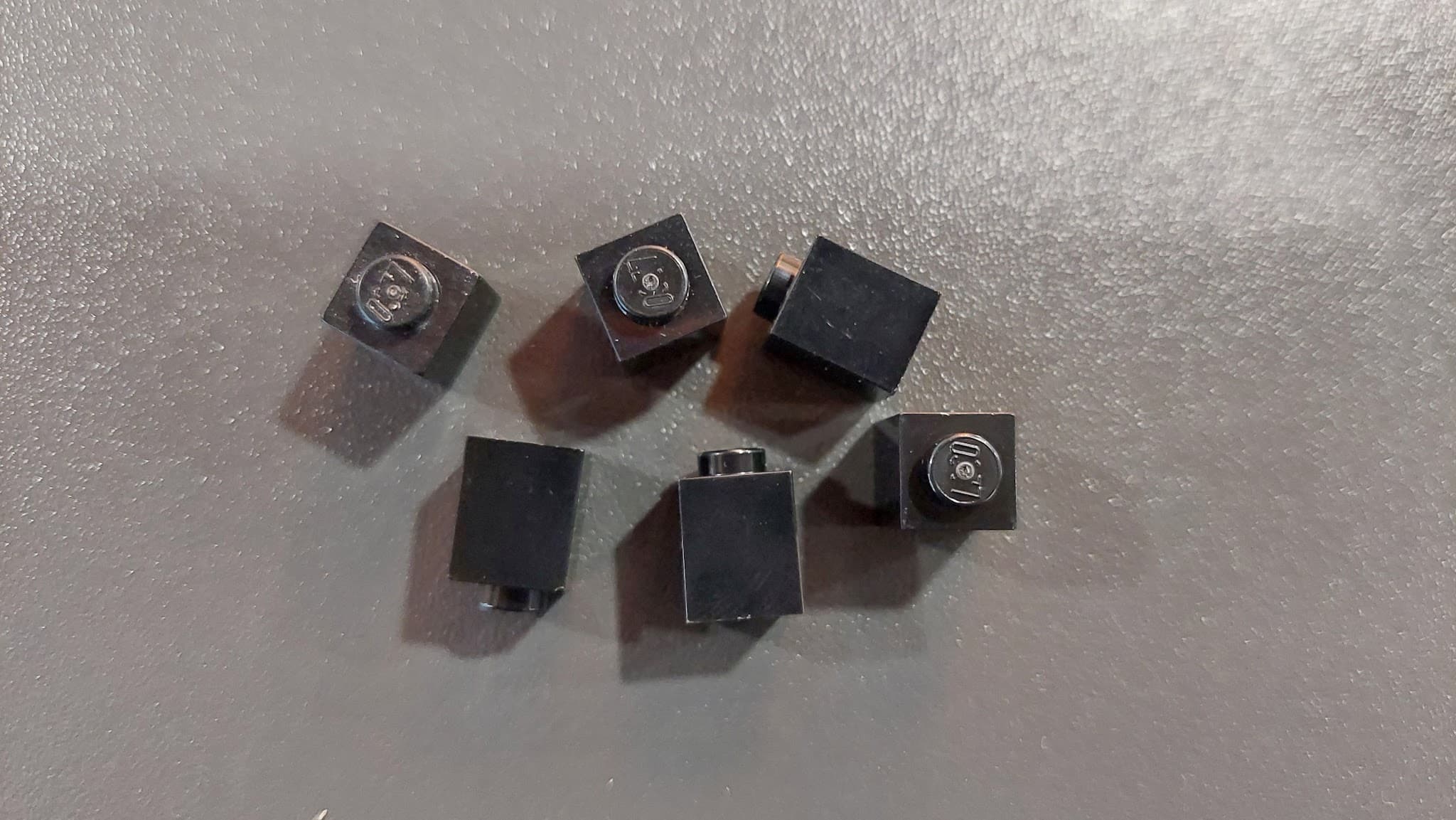 LEGO 422-2 1 Stud Brick, Assorted Colours (6)