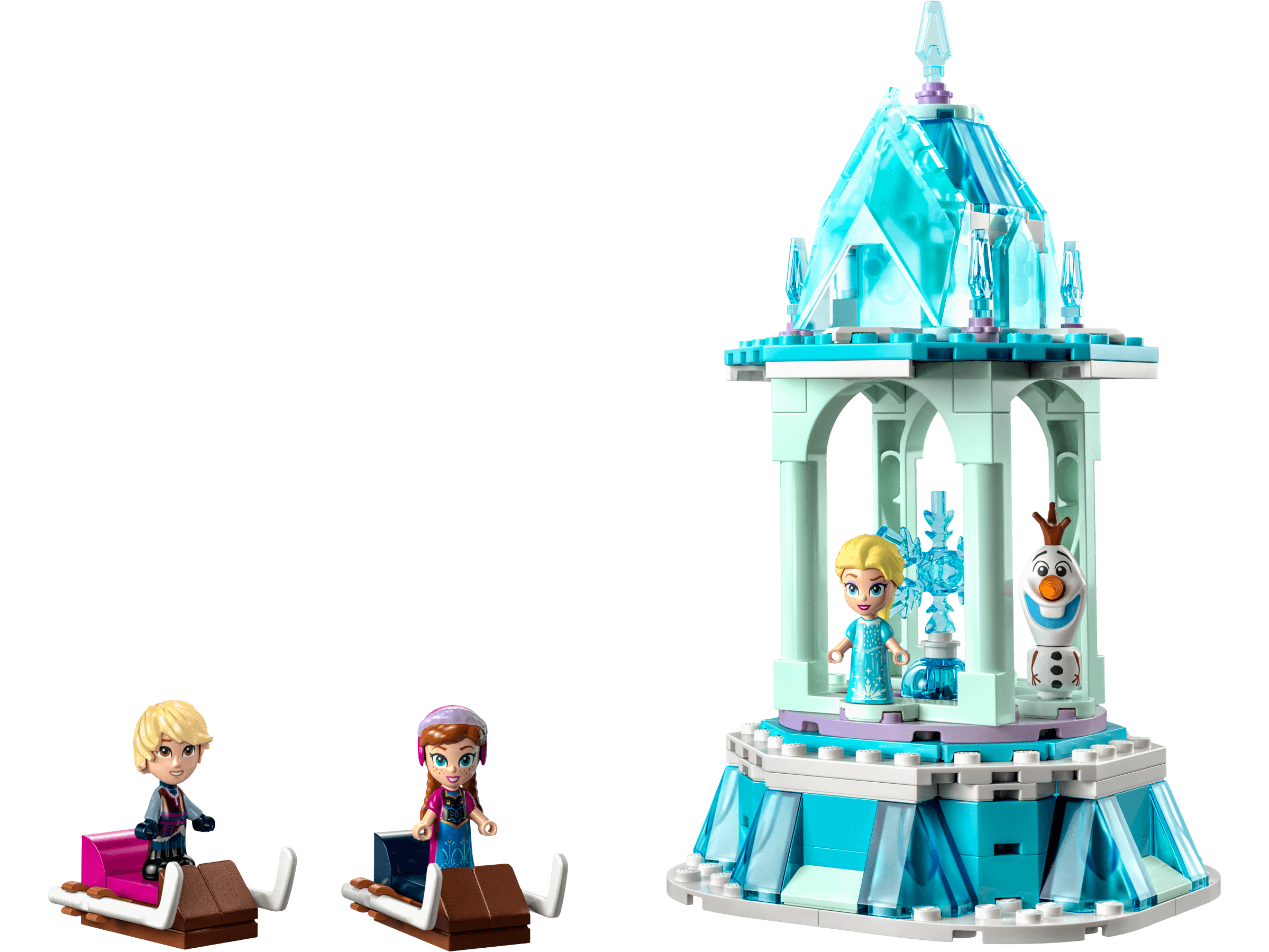 LEGO 43218 Anna and Elsa's Magical Carousel