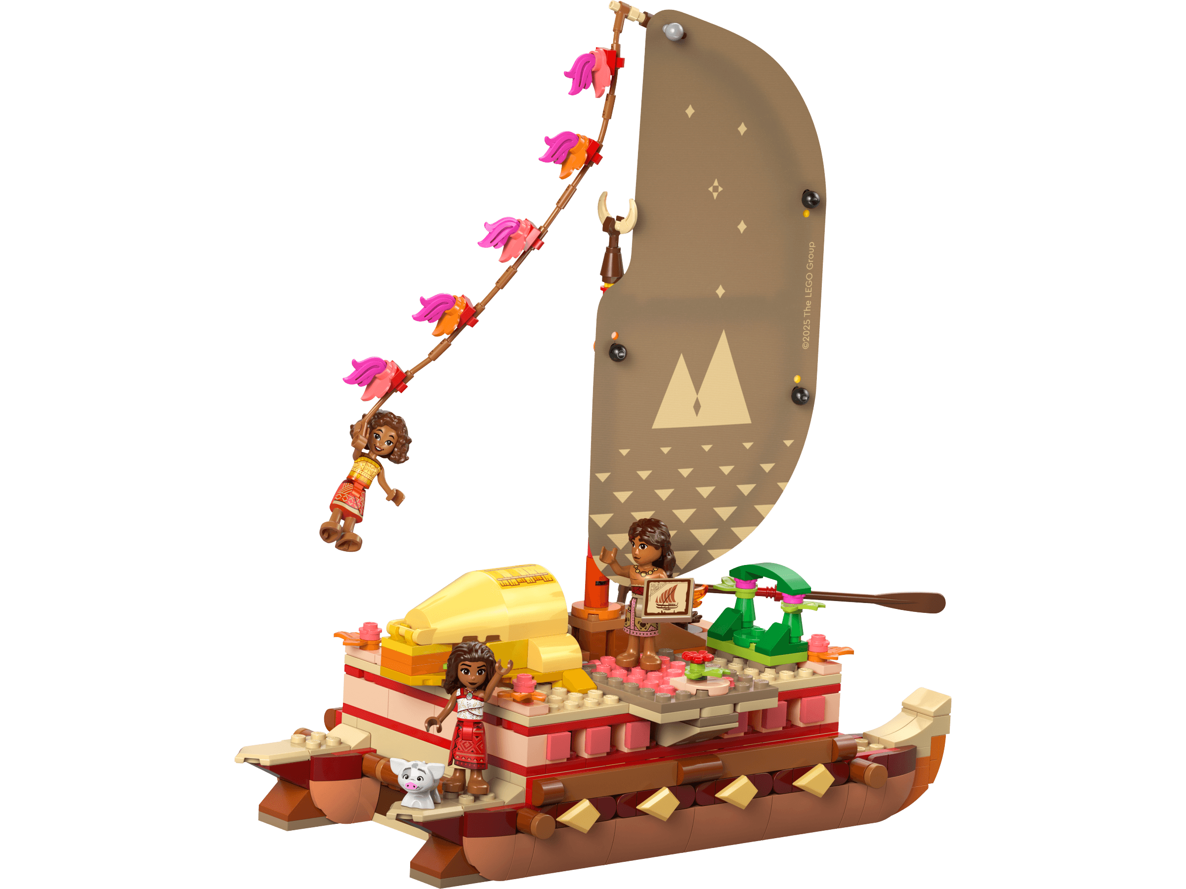 LEGO 43270 Moana's Adventure Canoe