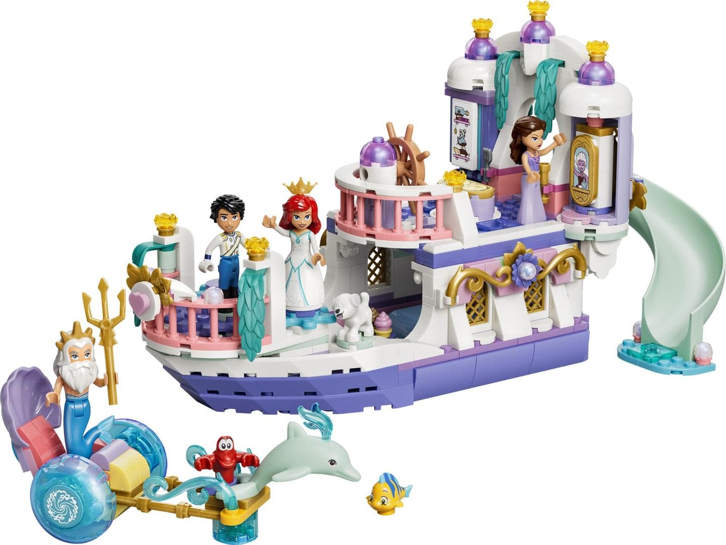 LEGO 43299 Ariel's Royal Wedding Boat