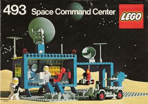 LEGO 493 Space Command Center