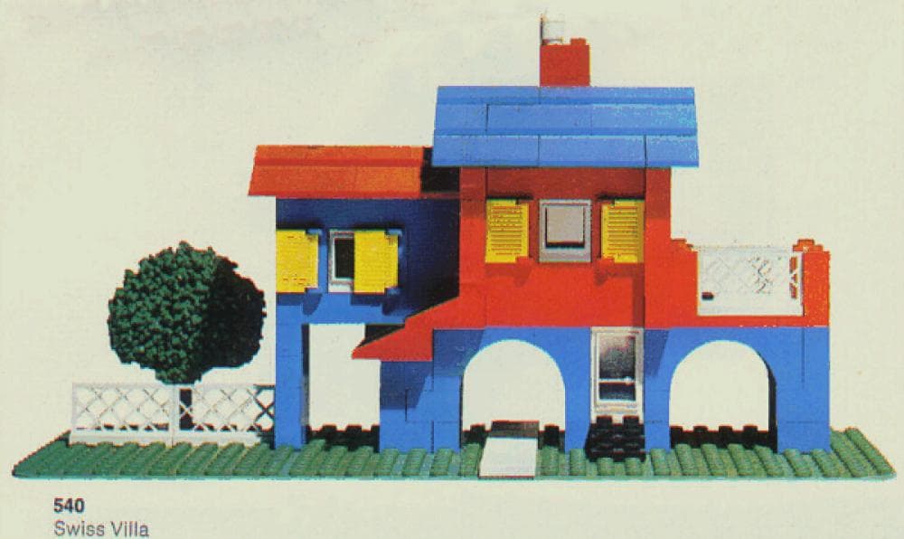 LEGO 540-3 Swiss villa