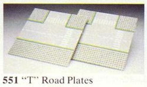 LEGO 551 Road Plates, Junction