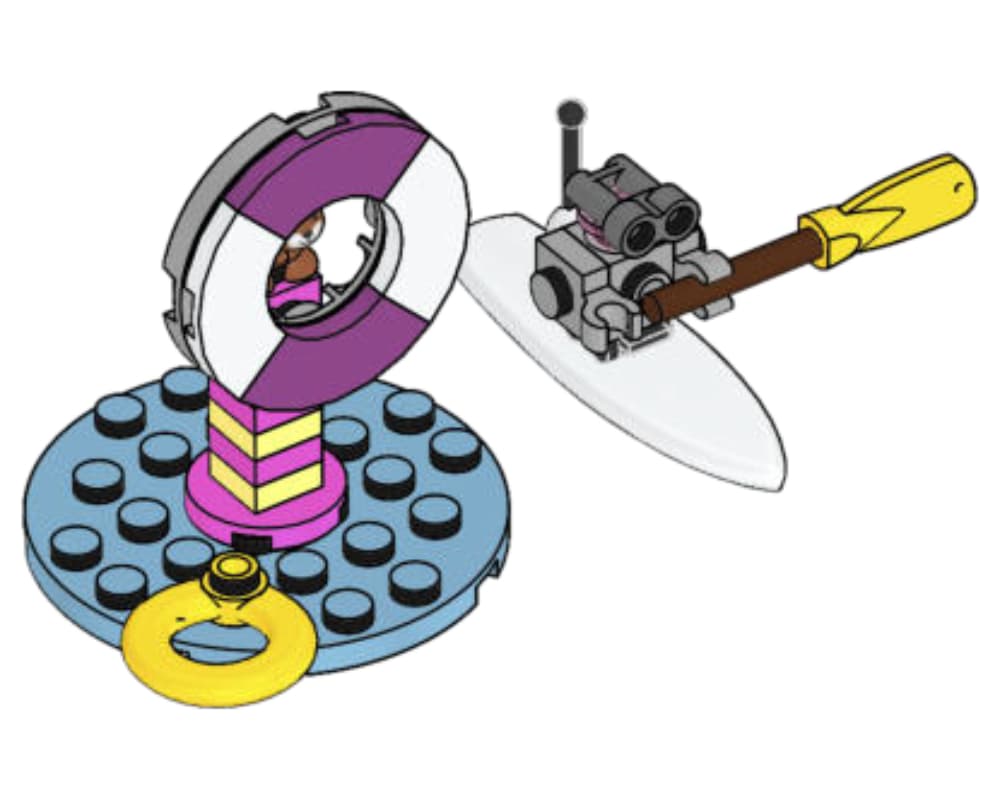 LEGO 561906 Robot on paddleboard