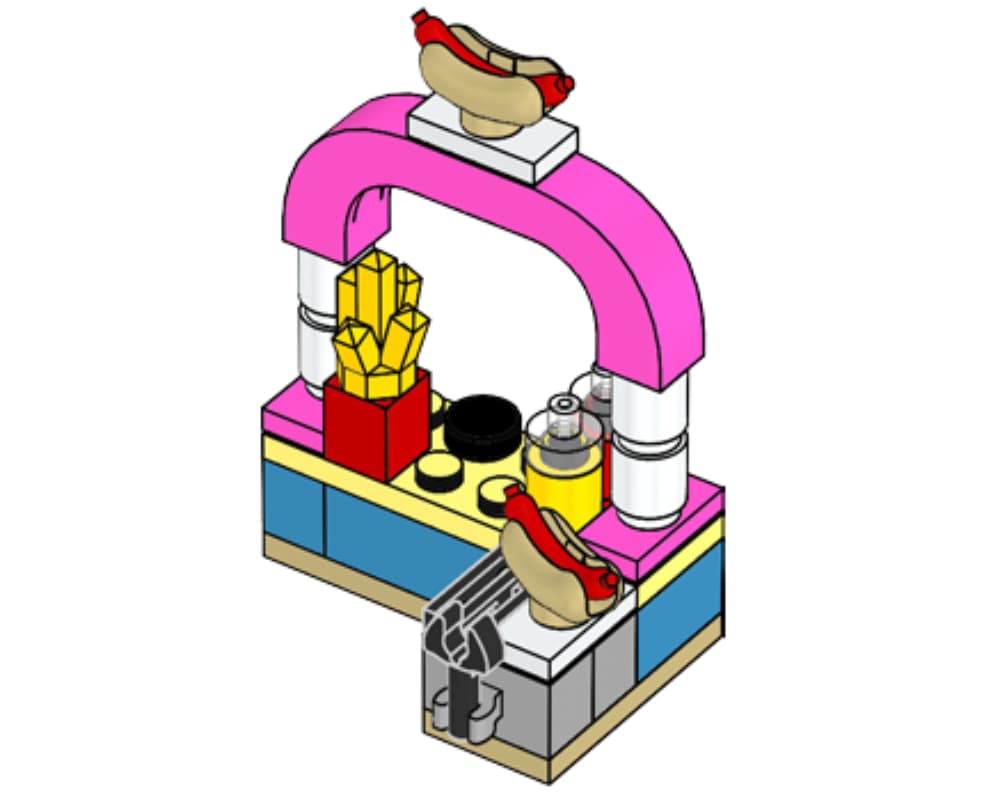LEGO 562002 Hot Dog Stand