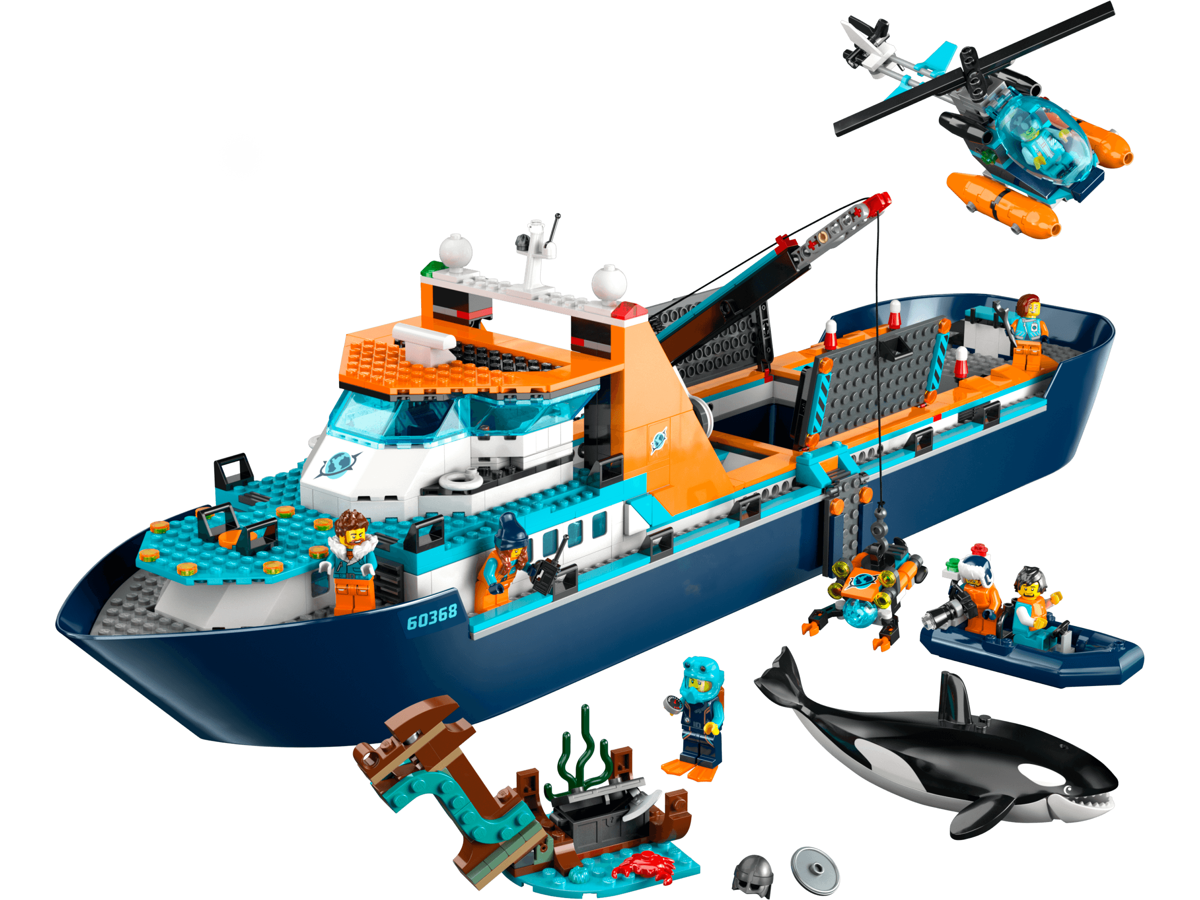 LEGO 60368 Arctic Explorer Ship