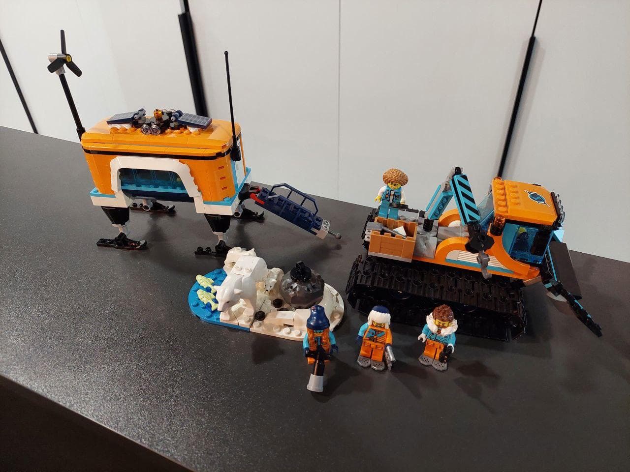 LEGO 60378 Arctic Explorer Truck and Mobile Lab