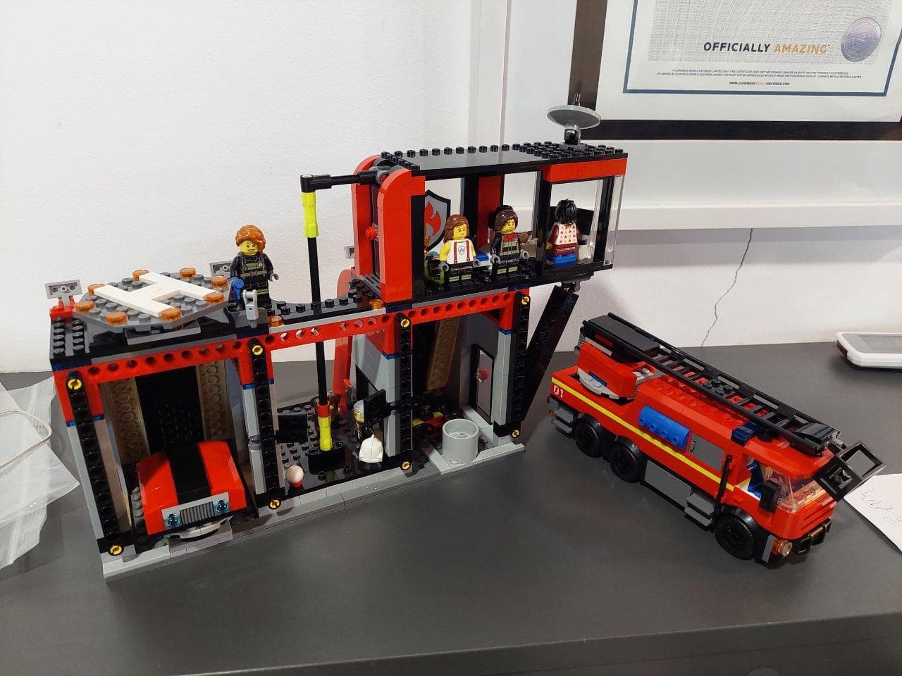 LEGO 60414 Fire Station with Fire Truck