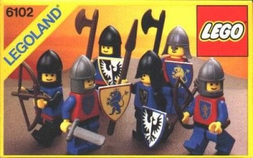 LEGO 6102 Castle Mini-Figures