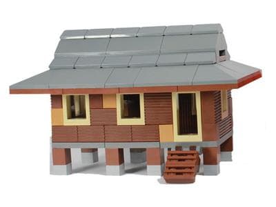 LEGO 6218709 Cities of Wonders - Malaysia:  Kampung House