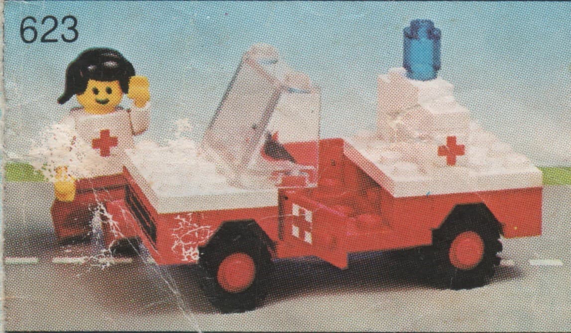 LEGO 623 Red Cross Car