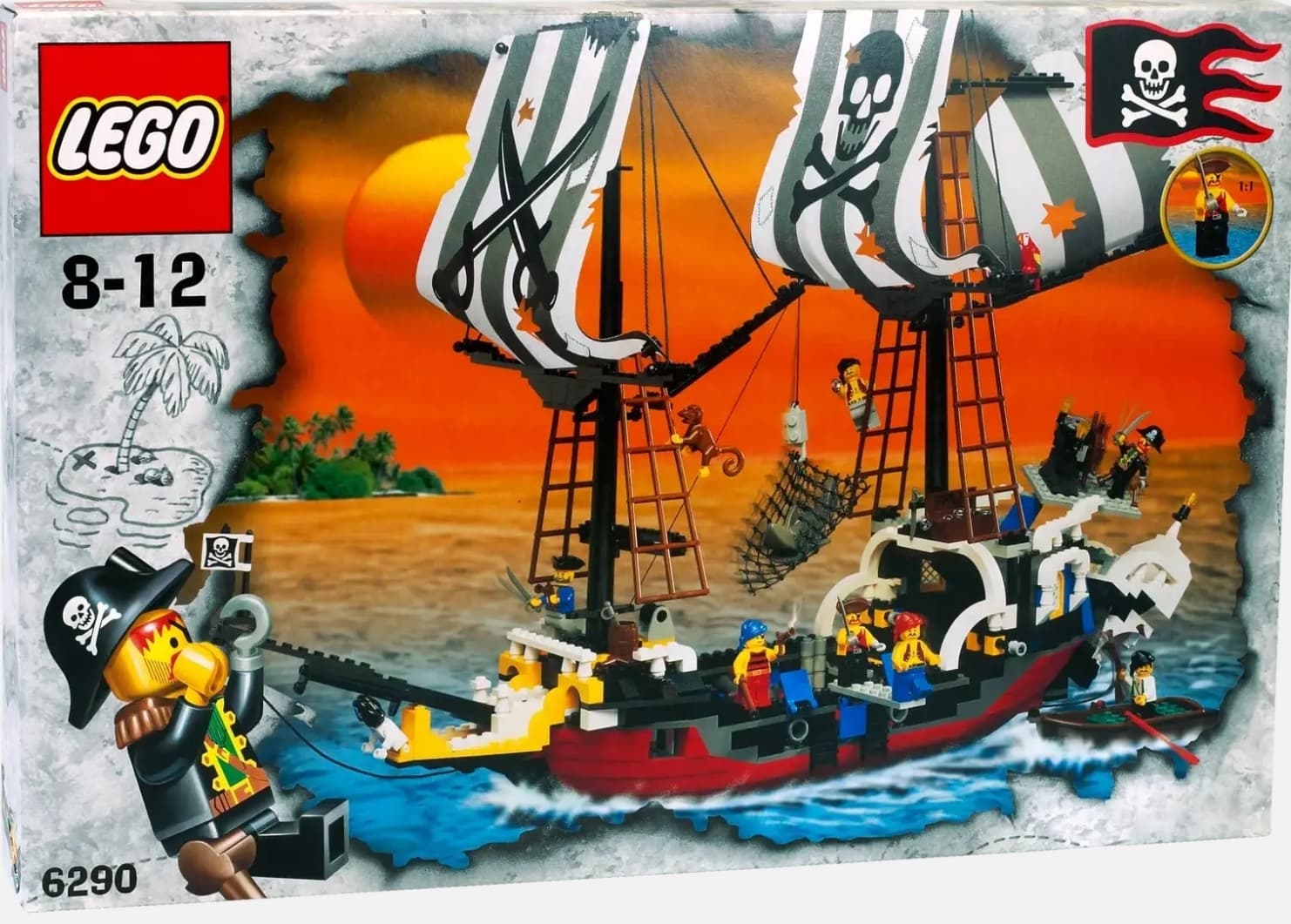LEGO 6290 Red Beard Runner