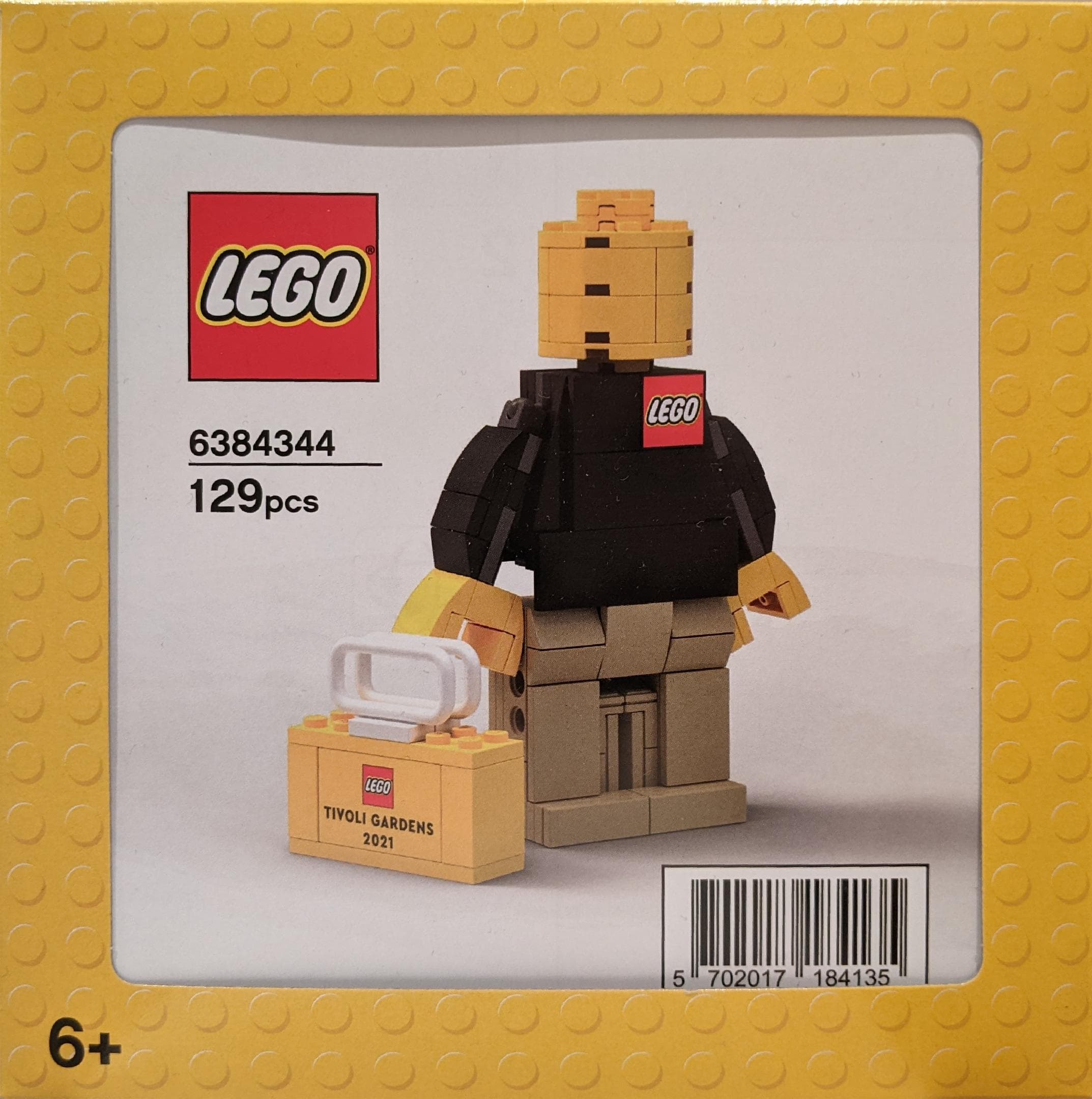 LEGO 6384344 Tivoli Gardens, Copenhagen brand store associate figure