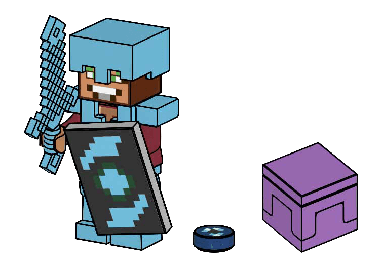 LEGO 662512 Ender Knight with Shulker