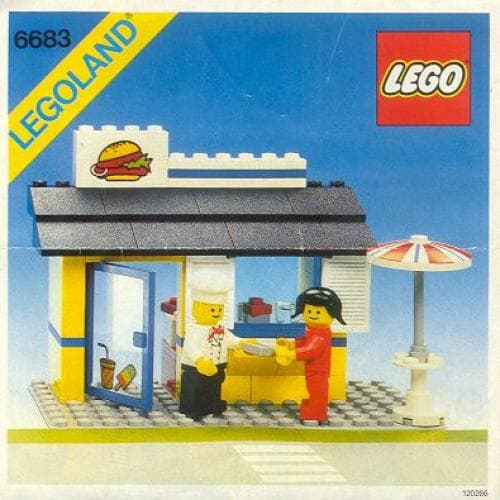 LEGO 6683 Hamburger Stand