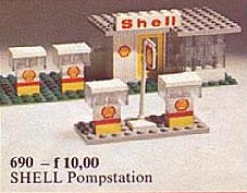 LEGO 690 Shell Garage
