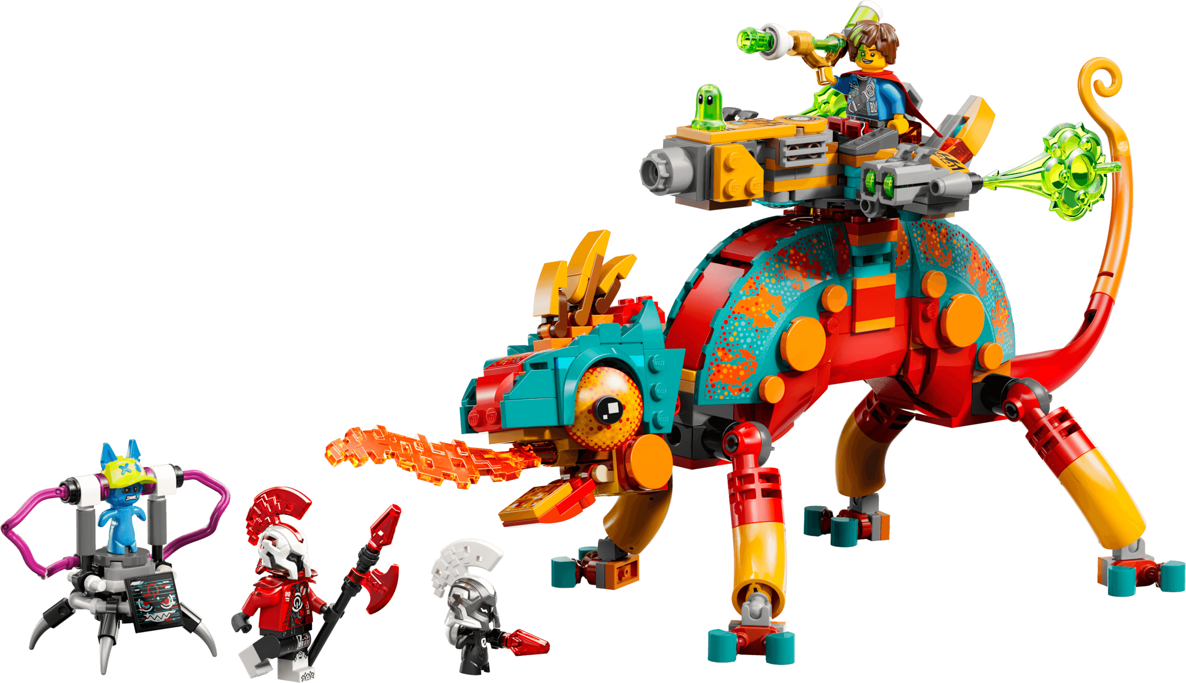 LEGO 71492 Mateo's Fire Chameleon