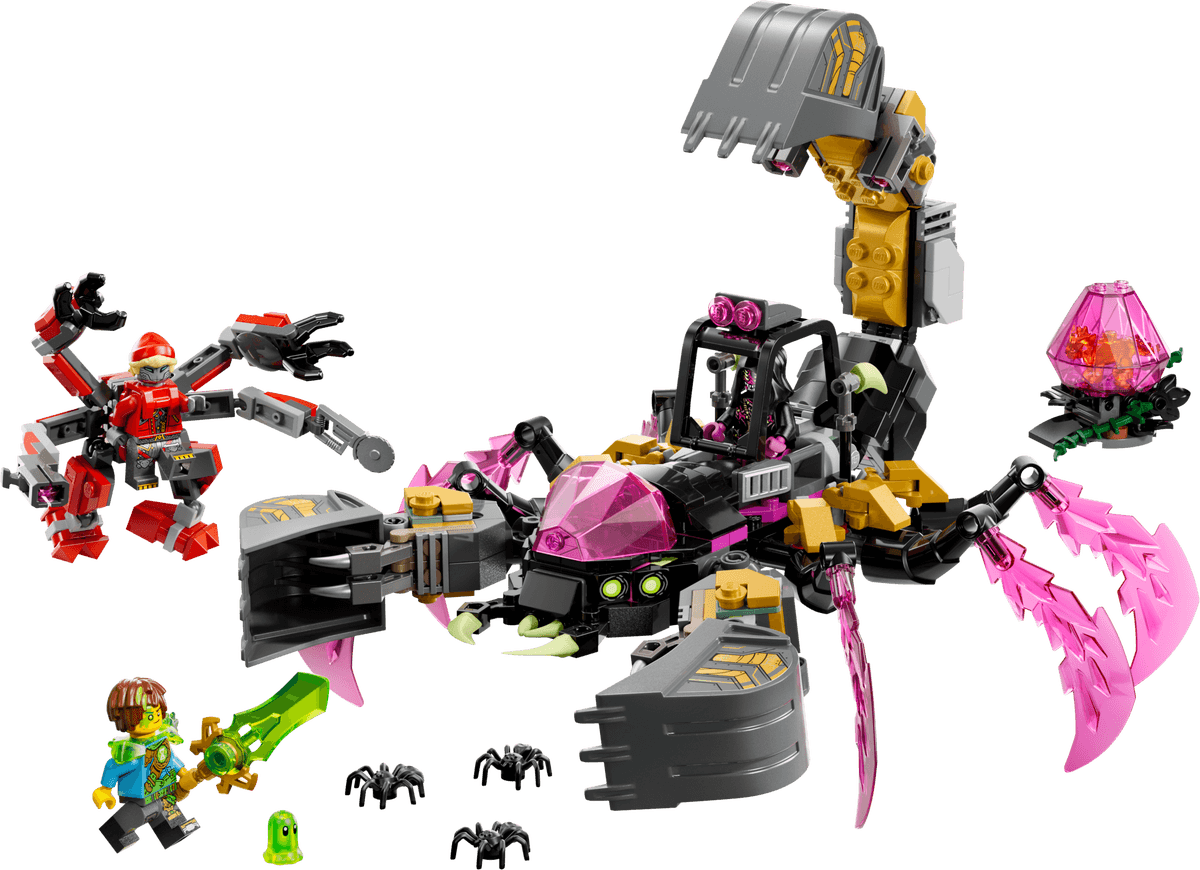 LEGO 71513 Nightmare Scorpion Digger