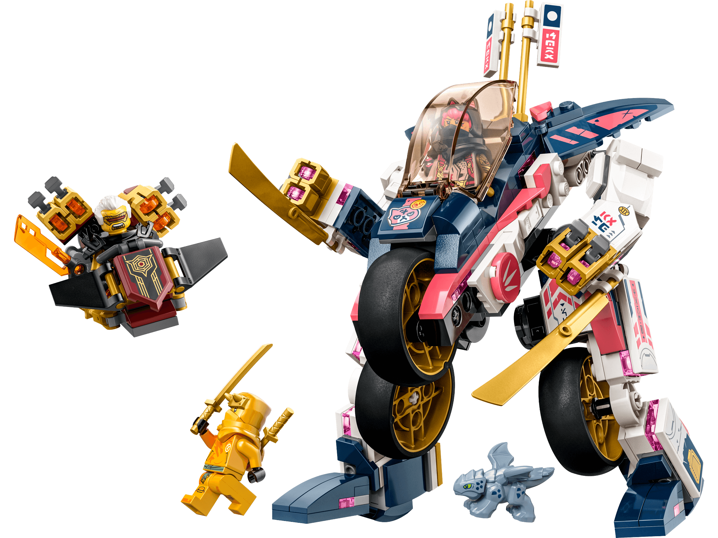 LEGO 71792 Sora's Transforming Mech Bike Racer