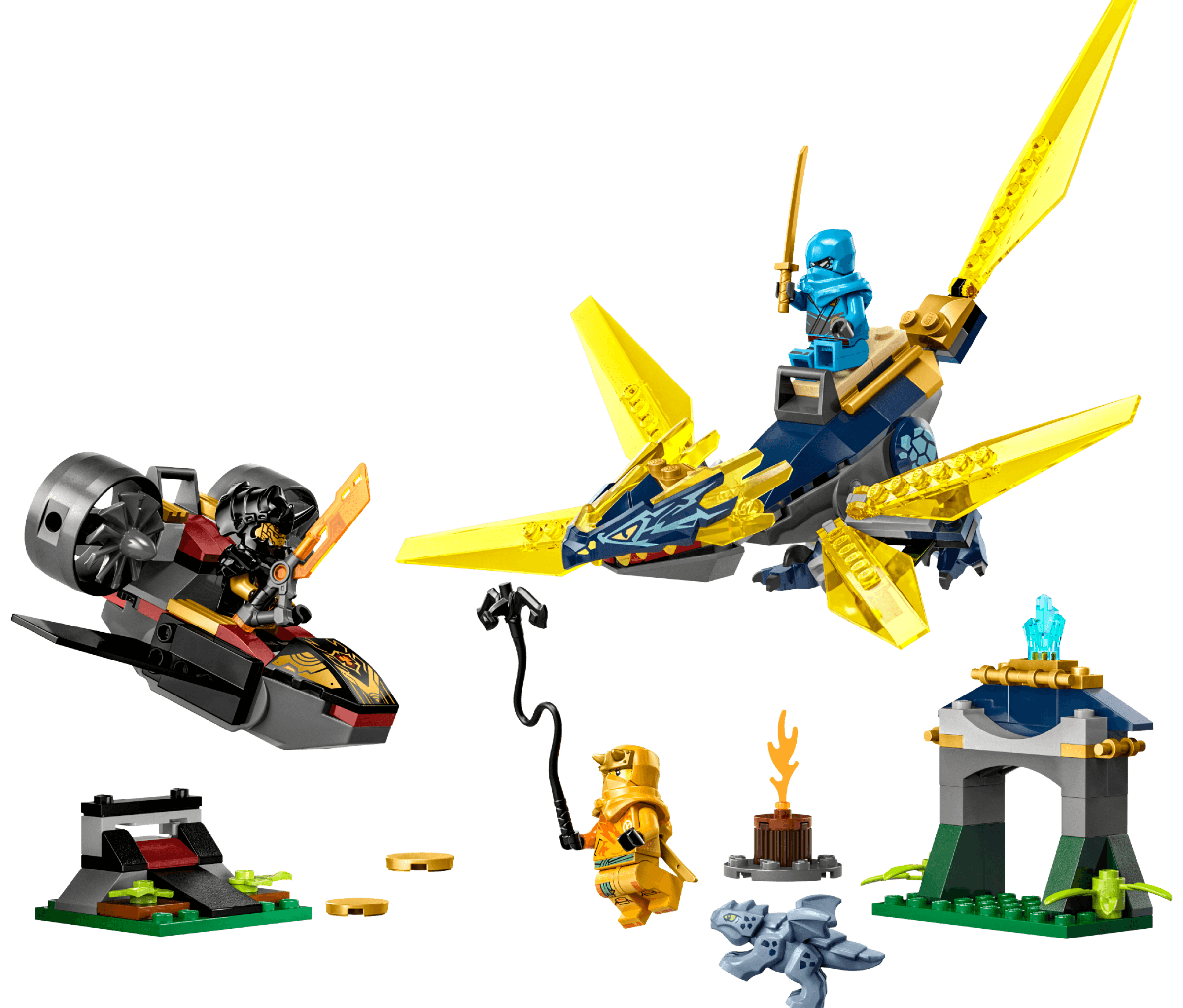 LEGO 71798 Nya and Arin's Baby Dragon Battle