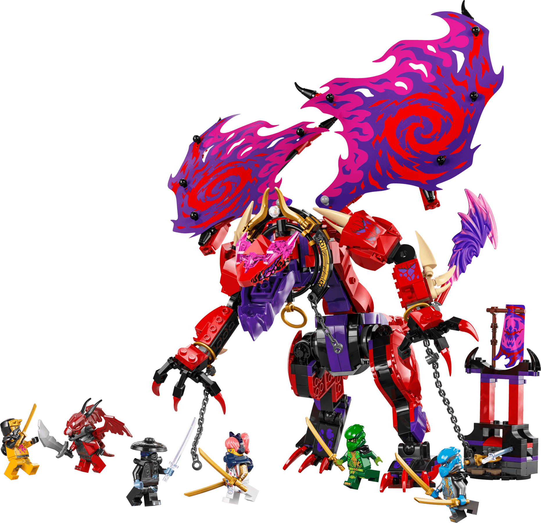 LEGO 71832 Thunderfang Dragon of Chaos