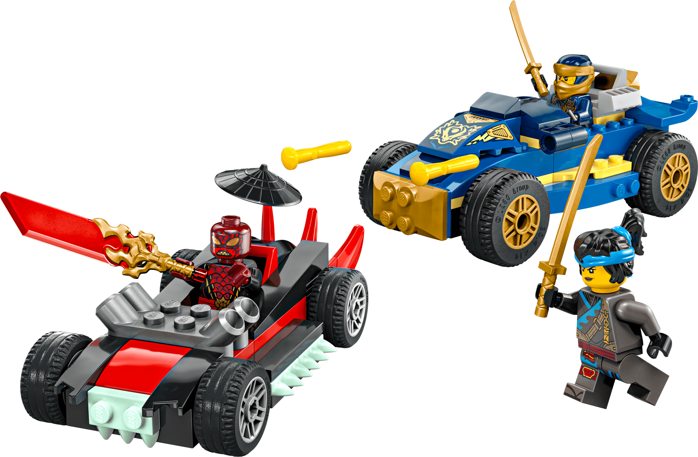 LEGO 71840 Rogue vs. Drix Race Car Duel