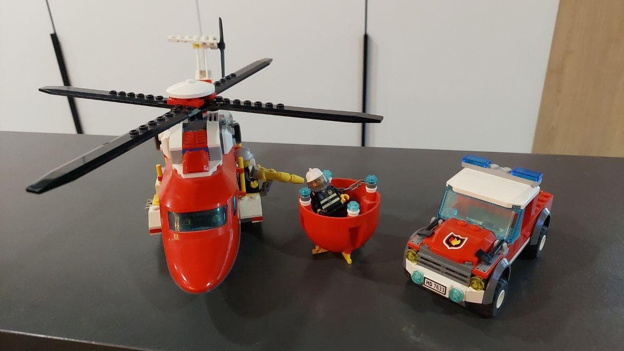 LEGO 7206 Fire Helicopter