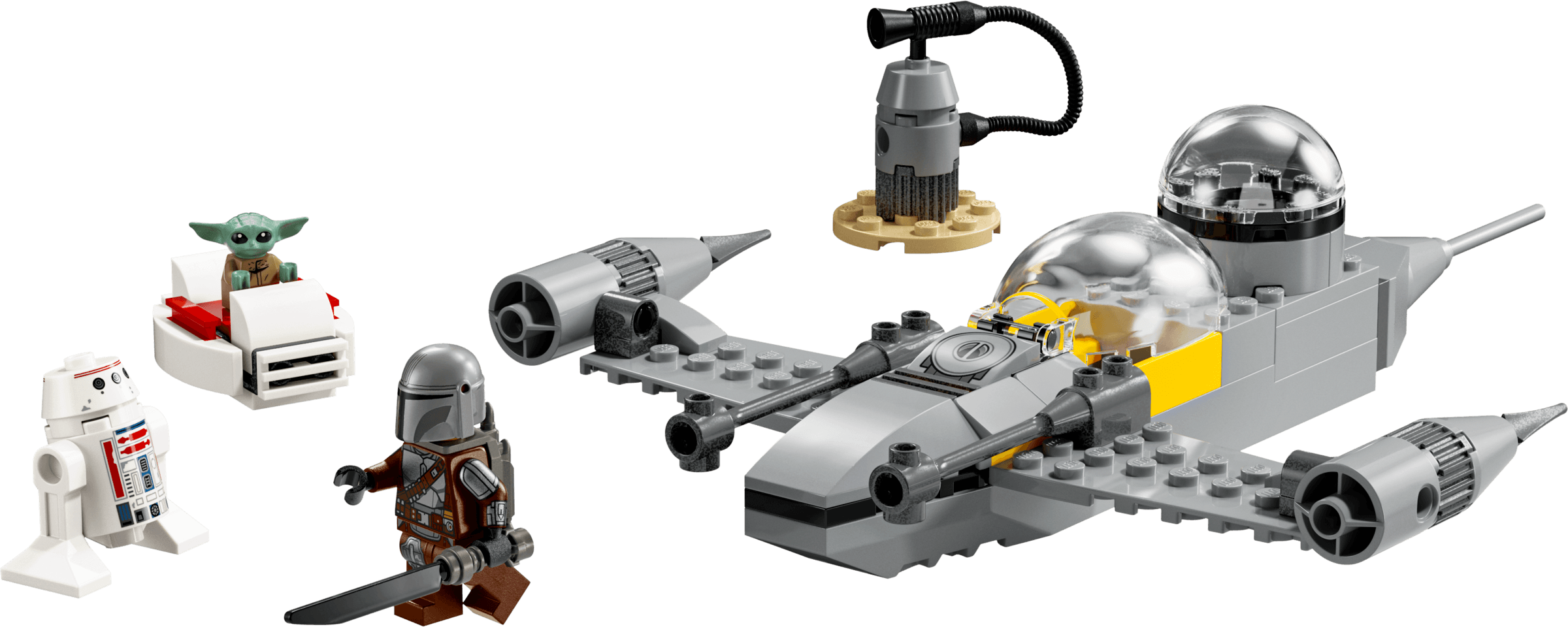 LEGO 75410 Mando and Grogu's N-1 Starfighter